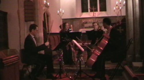 string quartet Christmas carols